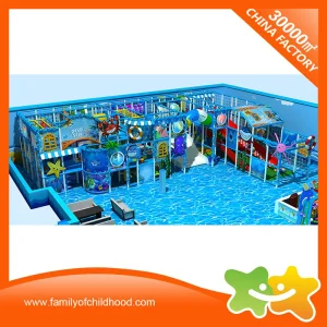 Deep Sea Theme Soft Indoor Amusement Park Equipment for Kids