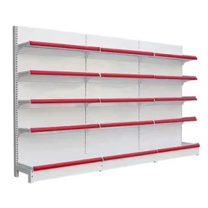 Perfect New Design Supermarket Shelf Double Side Gondola