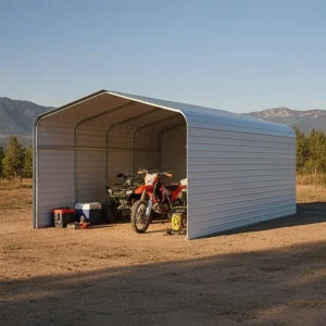 Durable metal pergola canopy