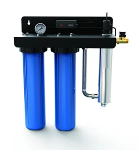 EPS-203 Wall-mounted 2 Stage 20 Inch PP Filter Housing Ultraviolet Water Purifier System For Whole House