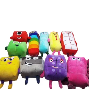 OEM ODM Custom Numberblocks Plush Toys