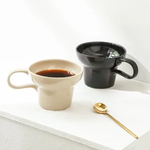 Retro Ceramic Coffee Cup