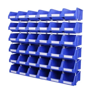 Plastic Stacking Storage Bin Organizer Box