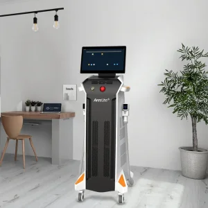 Máquina de Laser Diode para Remoção de Pelo a Laser Profissional e Indolor Equipamento para Salão de Beleza