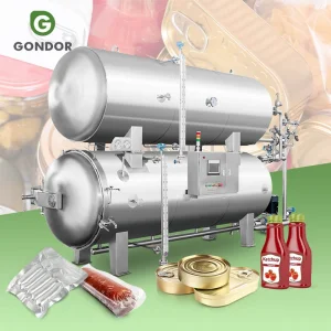 Automatic Food Sterilizer Cooking Machine