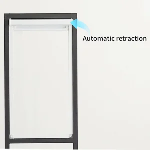 Good Permeability &amp; Mosquito Prevention up and Down Telescopic Screen