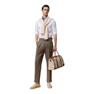 Contemporary Slim Fit Tailored for Office and Special Events Tailor Made Trouser