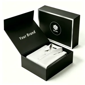 Luxury Black Paper Rigid Box