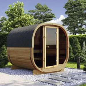Portable Cube Outdoor Sauna with Foldable Design for Seasonal Storage