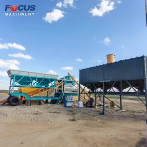 35m3/H Compact Mini Concrete Batching Plant for Small-Scale Contractors
