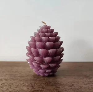 Pine Cone Candles