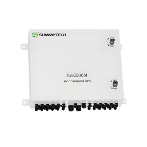 Hot Selling 8 16 String PV Combiner Box Photovoltaic Power Distribution Box DC 1000V PV Solar Panel PV-8m-P PV-16m-P PV Combiner Box