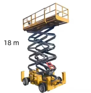 18m Battery Powered Electric Scissors Lift Platform Working Platform Xg1823rt