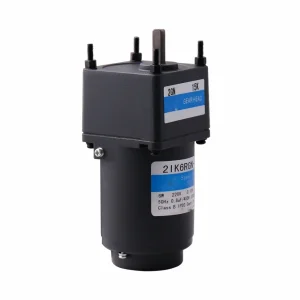 Silent Operation Precision Single Phase AC Gear Motor with Metal Gear Reduction Gearbox for Medical Device