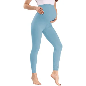 High Waisted Pregnant Yoga Pants Scrunch