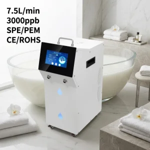 Beauty Salon 7.5L/min Hydrogen Bubble Bath Machine SPE PEM Tech Skin Care Hydrogen Spa Generator H2 Bath Device Wellness Center