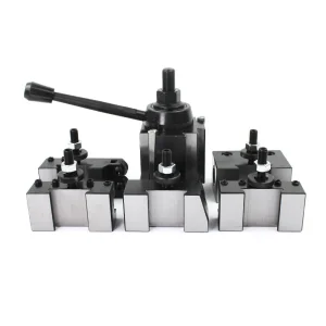 China Factory Industrial Steel Lathe Tool Post Wedge Type Quick Change 251-222 Set 6 Pcs