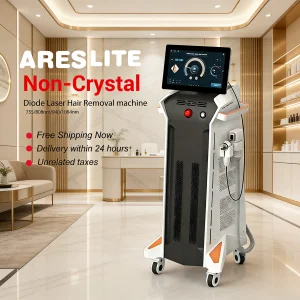 Painless Fast-Cooling 4-Wavelength Laser Hair Removal Machine Diode with Smart Client Management for Medical Spas