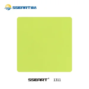 Fluorescent Yellow Coating