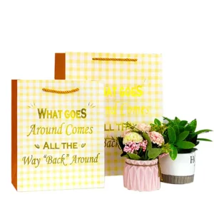 Wholesale Gilding Process Laminated Packaging Paper Gift Bag Custom Manufacturer, Supplier