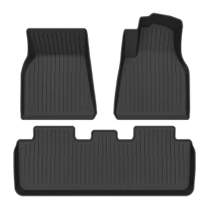 Alfombrillas de coche TPE de alta calidad para el modelo Yaris de Toyota 2024 3D superficie antideslizante