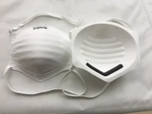 Mascarilla de Polvo en Forma de Cono N95
