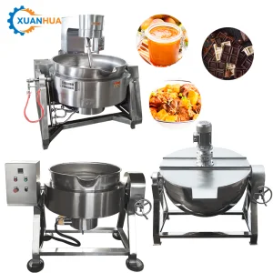 Electric Double Bottom Steam Jacketed Boiler
