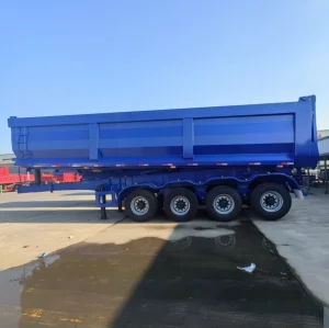 3 Axle U-Shape Hydraulic Dump Trailer
