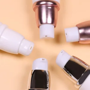 Empty Plastic Bb Cc Eye Cream Tube with Glossy Matte Color Airless Pump Squeeze Cosmetic Soft Tubes