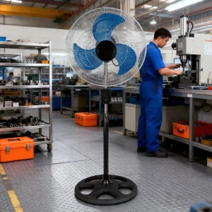Promotional/Mechanical/18inch/Digital Cooling Industrial Ventilation Fan High/Velocity/Durable Metal Standing Fan
