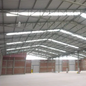 Prefabricated Galvanized Steel Framed Structure Building Workshop