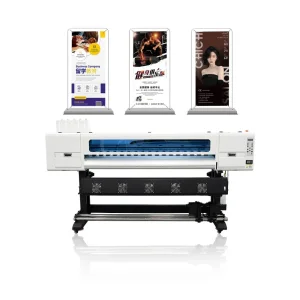 Professional Large Format Printer 190cm, 4 Heads, for Fabric, Paper, PVC, Fast Drying, High Color Accuracy, Ideal for Dealer and OEM Business