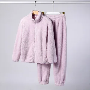 Winter Pajamas Warm Set Polar Fleece