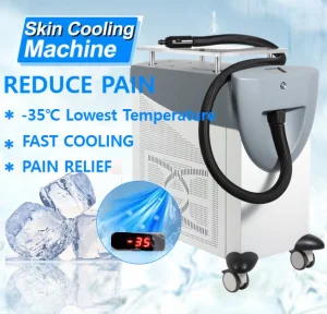Zimmer Skin Cooling Machine /Cryo Therapy Machine Home Use Cryo Compression Therapy Skin Cooling