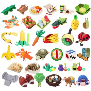 Interactive Dog Toy Set Eco-Friendly Snuffle Puzzle