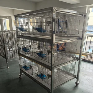 Galvanized Rabbit Cages