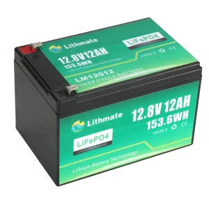 High-Quality LiFePO4 12V 12Ah Lithium Battery