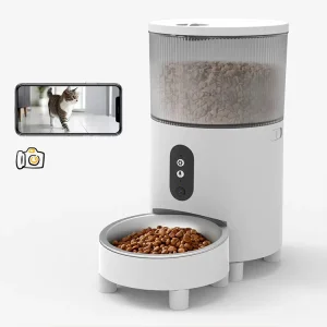 Automatic Pet Feeder with HD Camera