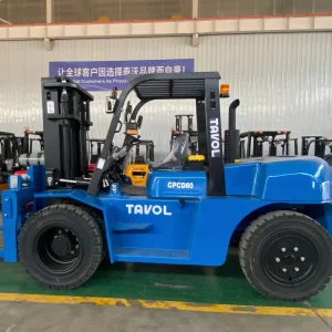 China Supplier of 5 Ton 6 Ton 7 Ton 8 Ton Diesel Engine Forklift with Famous Engine Heavy Duty Warehouse &amp; Construction Use