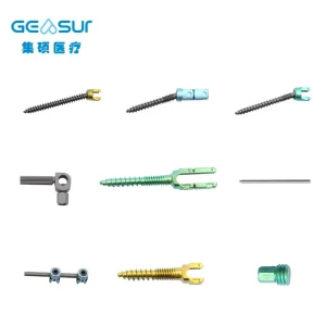 Titanium Domino Connector Surgical Instrument Orthopaedic Implant Posterior Spinal Internal Fixation 5.5 System