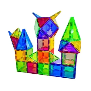 Magnetic Blocks Construction Kit Creative Stem Toys for Boys and Girls