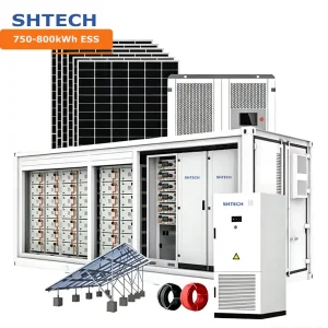 Sistema de Almacenamiento de Energía de Batería de Litio en Contenedor
