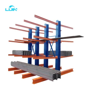 Custom Size Heavy Duty Steel Industrial Long Pipe Storage Cantilever System Shelf Bracket Racking
