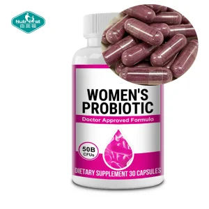 pH Balance Ut Cranberry Chasteberry 50 Billion Cfu Women's Probiotics Prebiotics Capsule