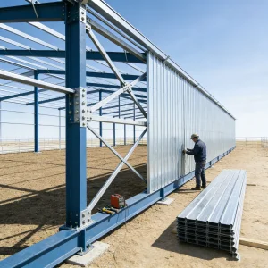 Modern Steel Structure Agricultural House