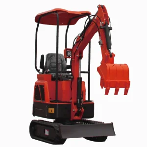 China Mini Excavator 1.2ton Small Digger Ere12 Crawler Excavator with Rubber Track