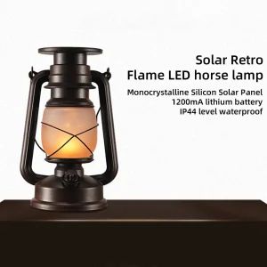 Custom LED retro garden light Solar Lamp