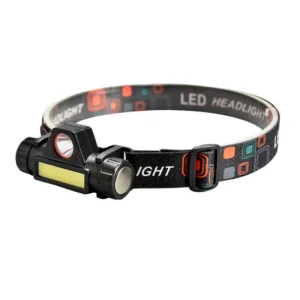 Wholesale 1200mAh 18650 Battery Portable Rechargeable LED Headlamp with Magnet for Camping Working Manufacturer, Supplier