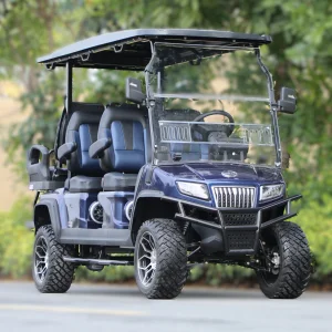 Maverick 4+2 Plus 5-6 Seats CE Certified 48V Multi Passenger Electric Utility Vehicle Durable Suspension Tourism Golf Cart