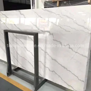 Natural Stone Chinese Polished Guangxi/Bianco Carrara White Marble